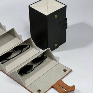 جعبه عینک چهار خانه